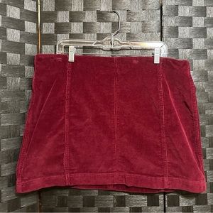 Corduroy Wild Fable Mini Skirt - Size 18